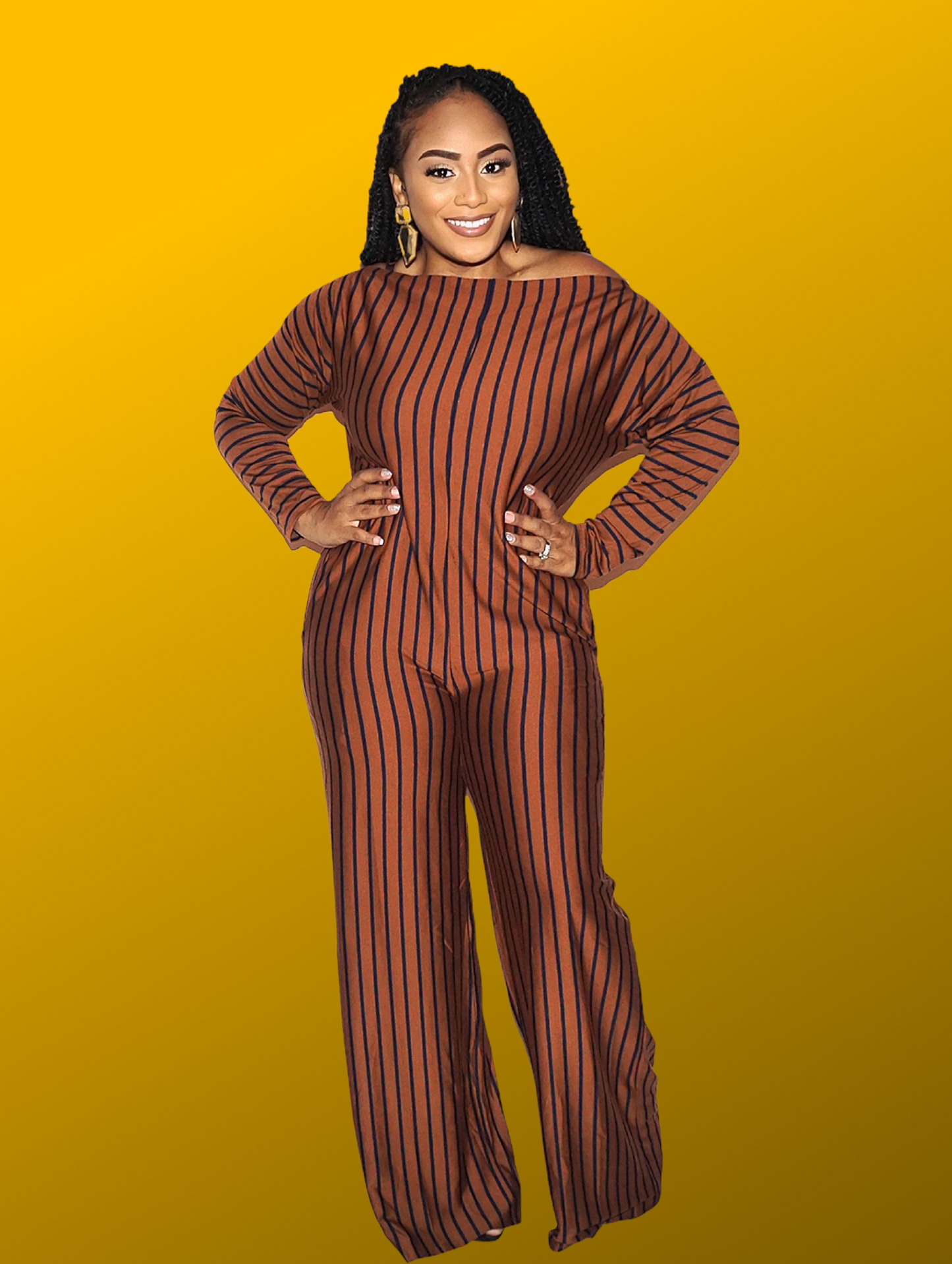 By His Stripes Jumper