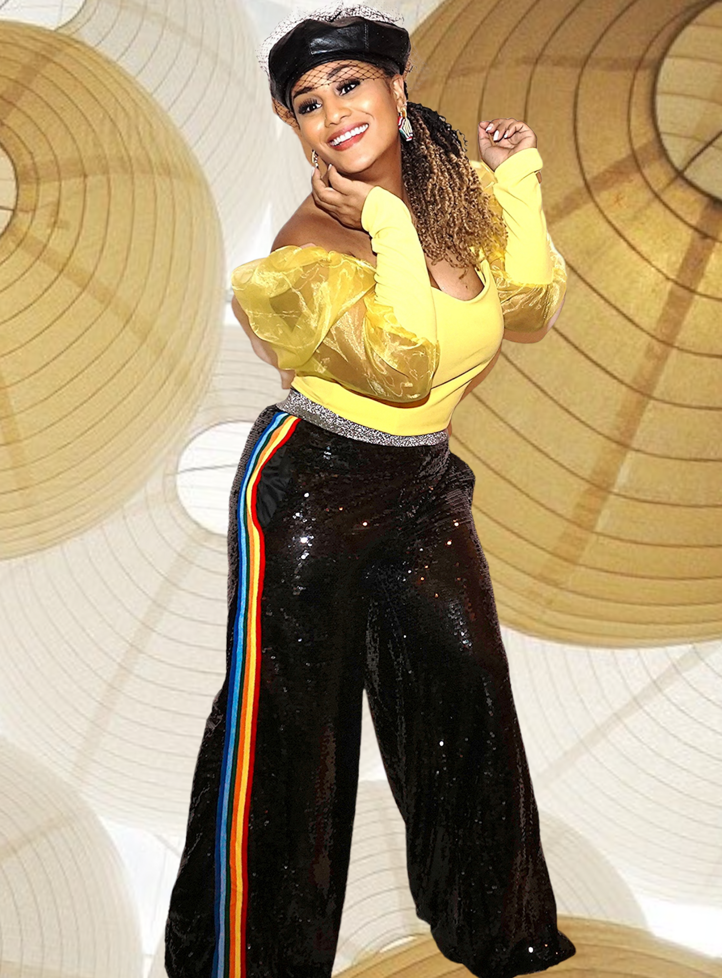 Holiday Sequin Pants