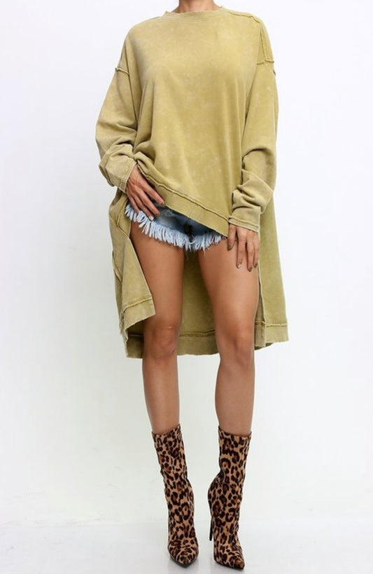 Mineral Stone Wash Top