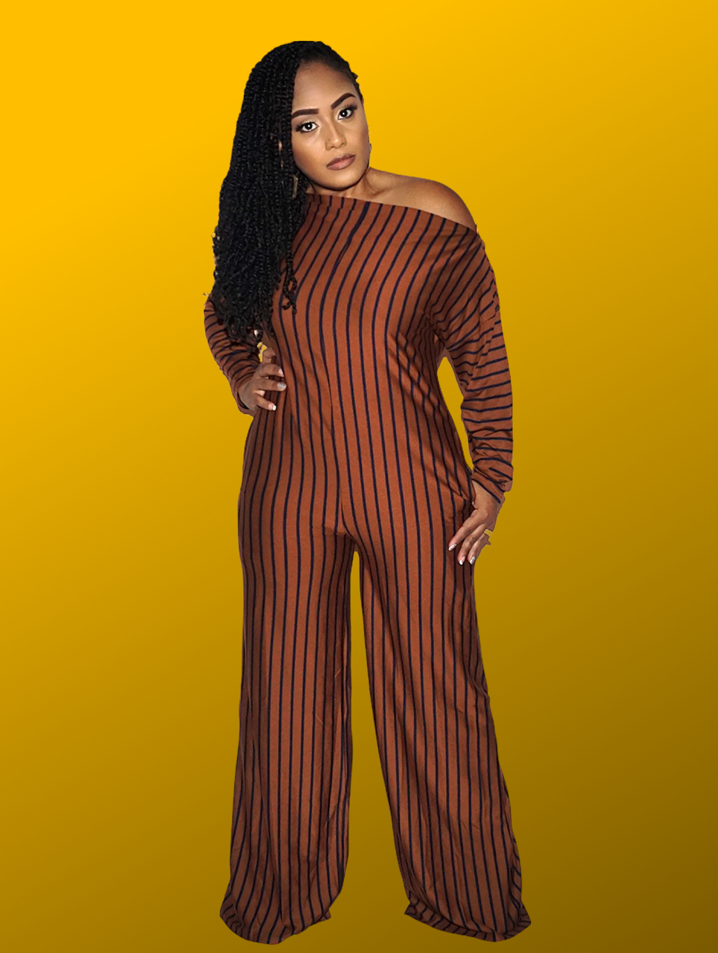 By His Stripes Jumper