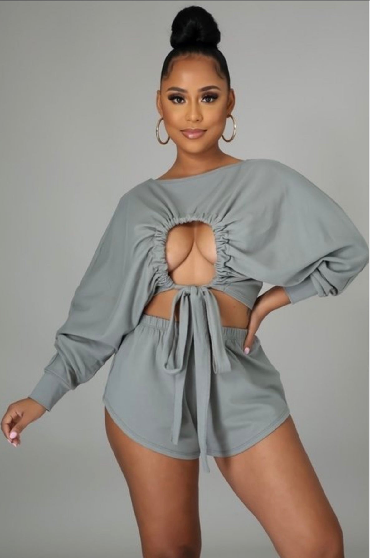 Peek A Boo Top & Short Set