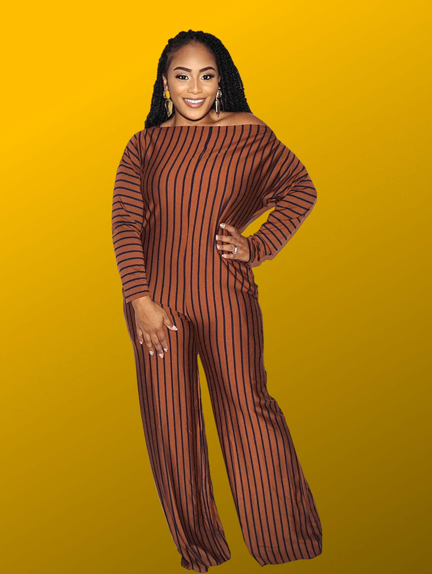 By His Stripes Jumper